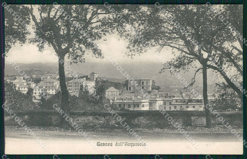 Genova Città Acquasola cartolina QZ5750 – fronte