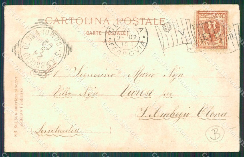 Genova Città Circonvallazione a Mare SCOLLATA cartolina QZ5773 – retro