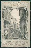Genova Città Via Garibaldi cartolina QZ5789 – fronte