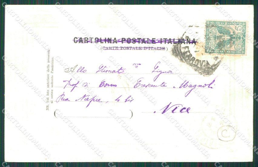 Genova Città Piazza Fontane Marose cartolina QZ5791 – retro