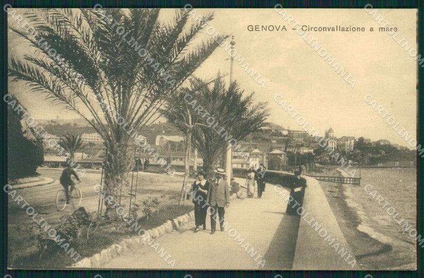 Genova Città Circonvallazione a Mare cartolina QZ5805 – fronte