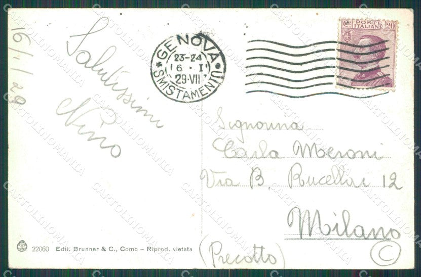 Genova Città Corso Firenze cartolina QZ5829 – retro