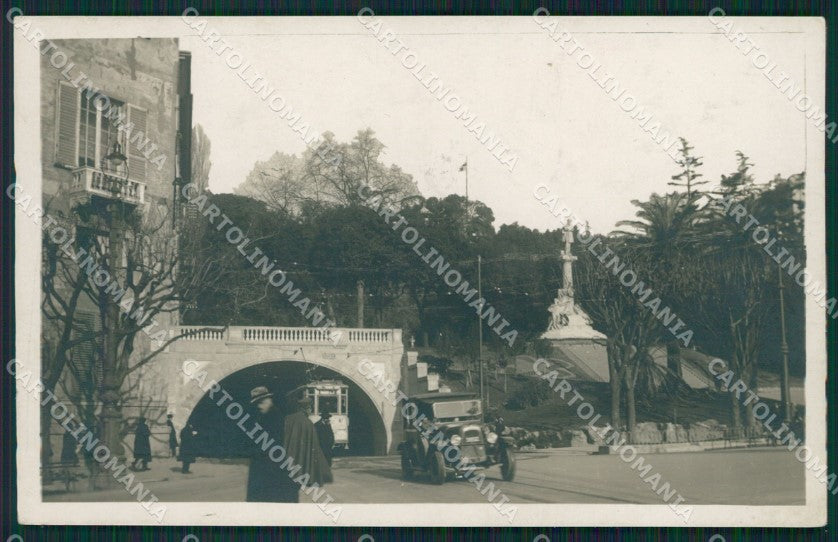Genova Città Piazza Corvetto Auto Tram Foto cartolina QZ5832 – fronte