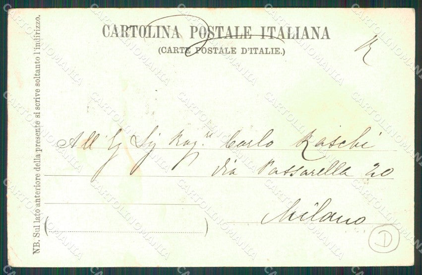 Genova Città Porta Pila cartolina QZ5836 – retro