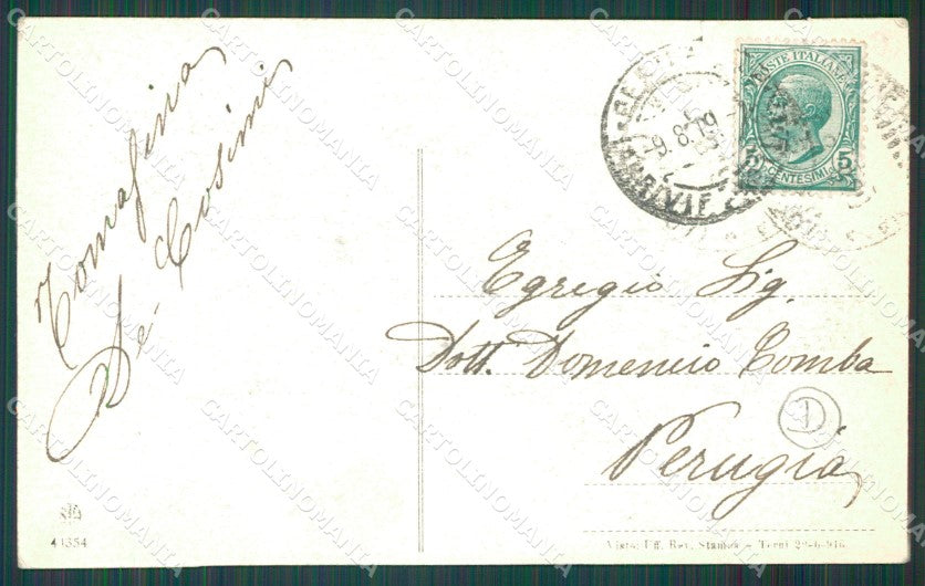 Genova Città Colle Callaro cartolina QZ5838 – retro