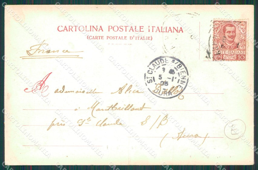 Genova Città Galleria Mazzini cartolina QZ5861 – retro