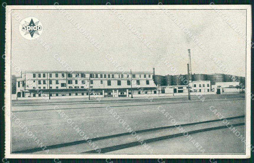 Genova Città Stabilimento Spido Lubrificanti cartolina QZ5867 – fronte