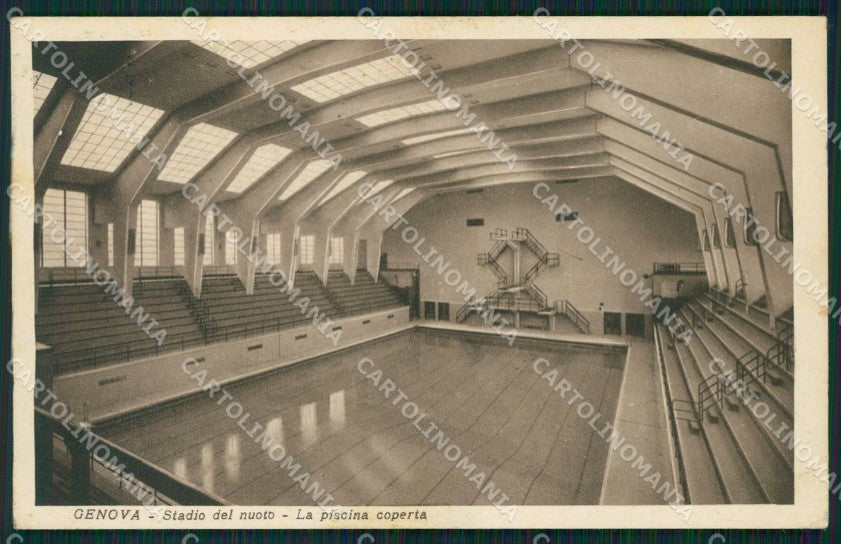 Genova Città Stadio del Nuoto cartolina QZ5869 – fronte