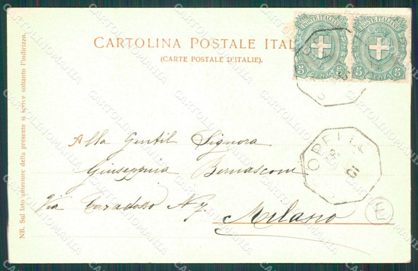 Genova Città Porto cartolina QZ5872 – retro