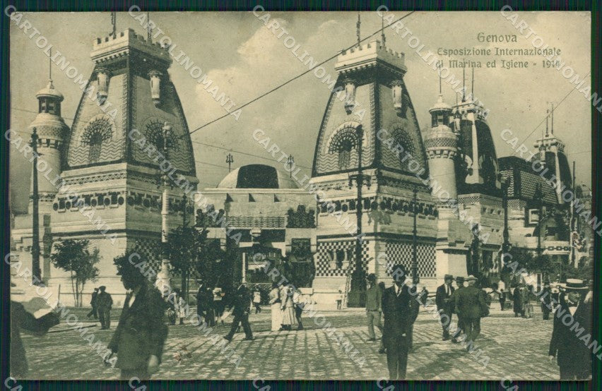 Genova Città Esposizione 1914 FORI cartolina QZ5922 – fronte