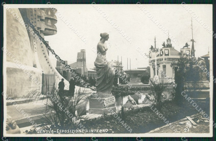 Genova Città Esposizione 1914 Foto cartolina QZ5923 – fronte