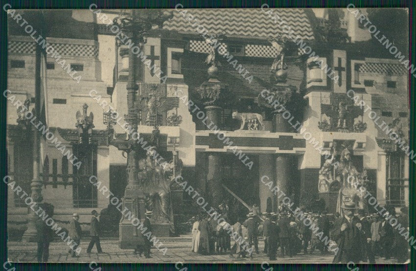 Genova Città Esposizione 1914 cartolina QZ5926 – fronte