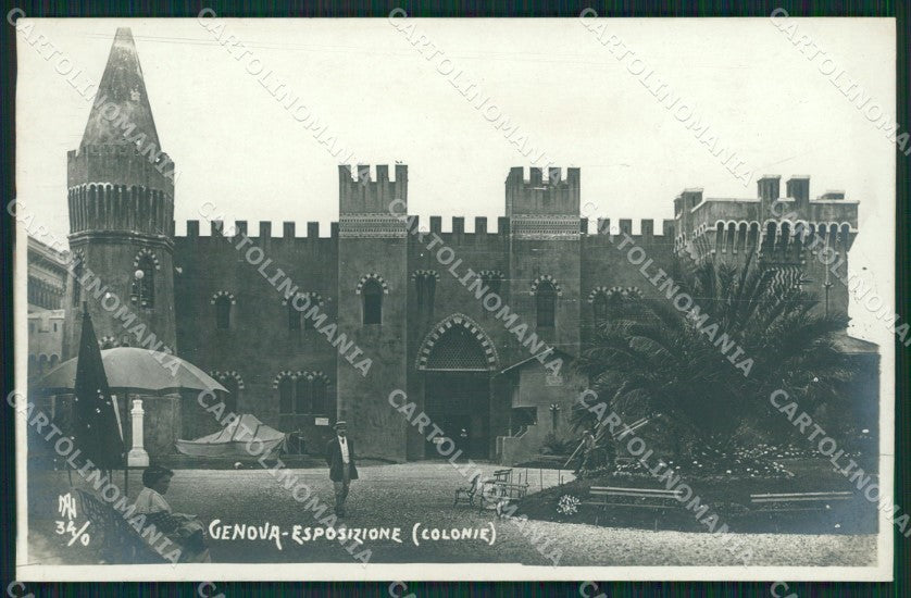 Genova Città Esposizione 1914 Foto cartolina QZ5932 – fronte