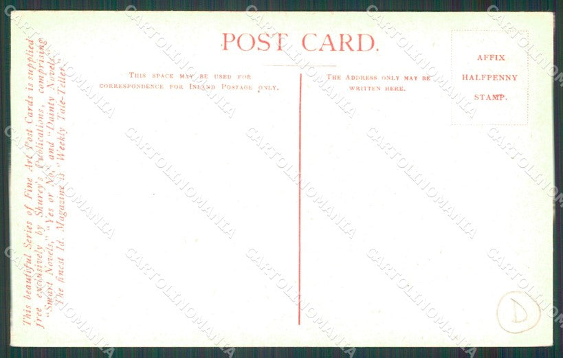 Genova Città Costumi Carretto Asini cartolina QZ5964 – retro