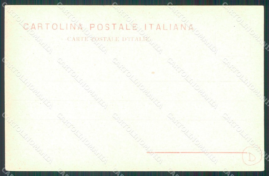Genova Città Costumi Asino cartolina QZ5968 – retro