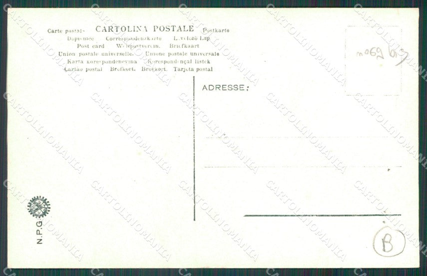 Genova Città Esplosione Mina Militari NPG Foto cartolina QZ5979 – retro