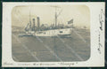 Genova Città Corazzata Americana Chicago War Ship cartolina QZ5987 – fronte