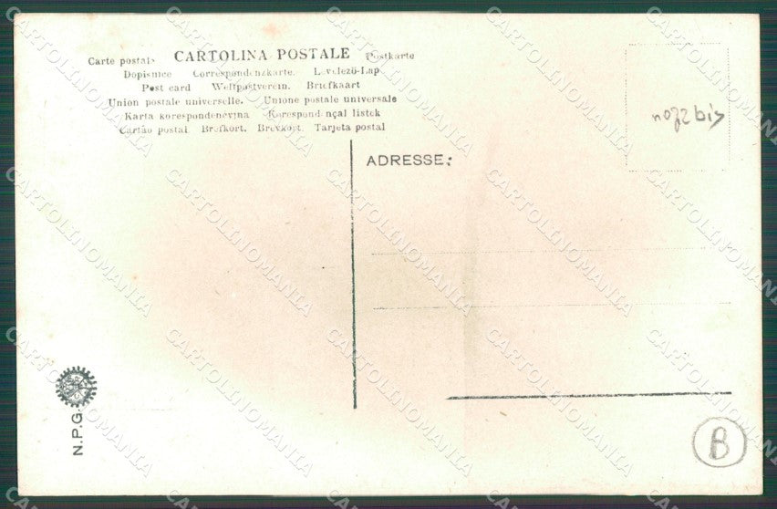 Genova Città Scoppio Mina Gimnoto Militari NPG Foto cartolina QZ5989 – retro