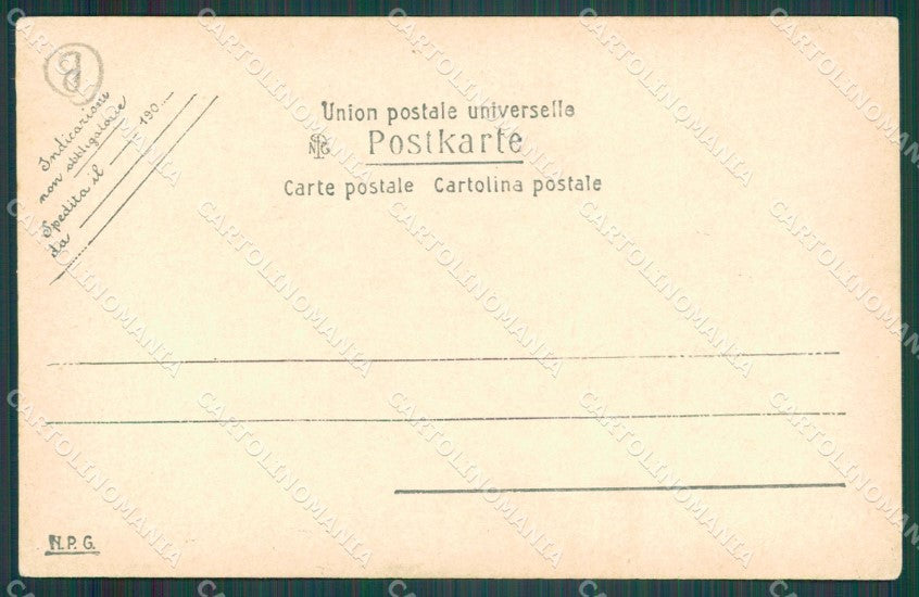 Genova Città Cacciatorpediniere Marina Militare NPG Foto cartolina QZ5993 – retro