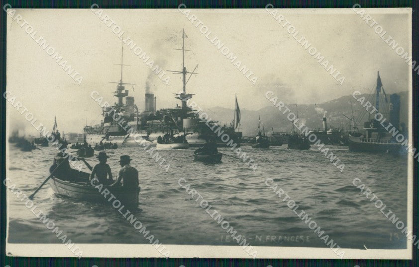 Genova Città Nave Iena Foto cartolina QZ6022 – fronte