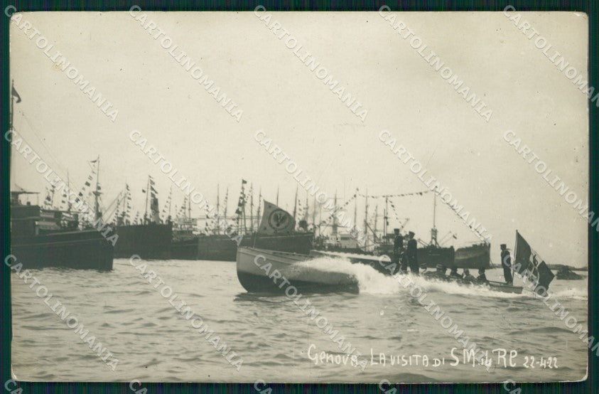 Genova Città Porto Savoia Foto cartolina QZ6034 – fronte