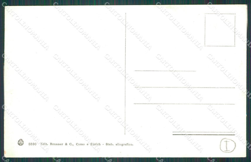 Genova Città Porto Scarico Carbone cartolina QZ6037 – retro