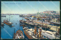 Genova Città Porto PIEGATA cartolina QZ6041 – fronte