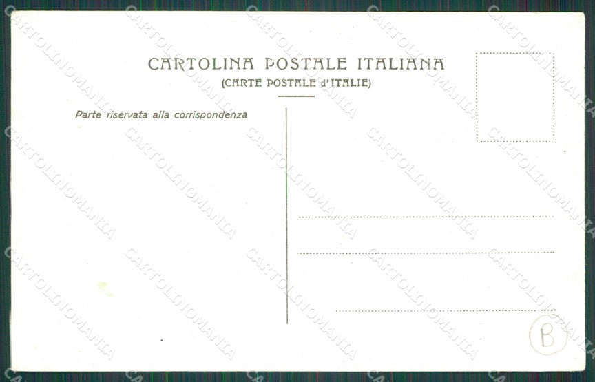 Genova Città Porto Molo Vecchio PIEGA cartolina QZ6077 – retro