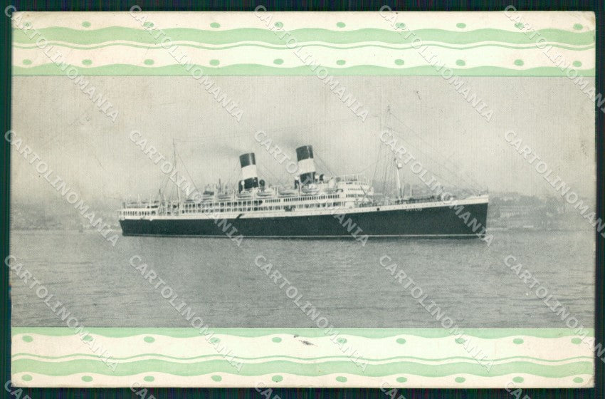 Genova Città Nave Duilio cartolina QZ6078 – fronte