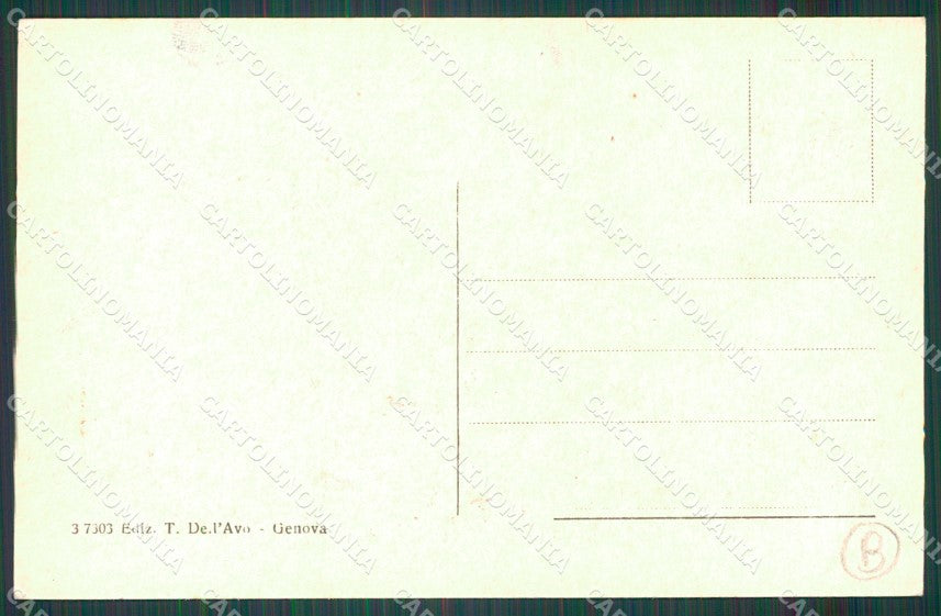 Genova Città Porto cartolina QZ6088 – retro