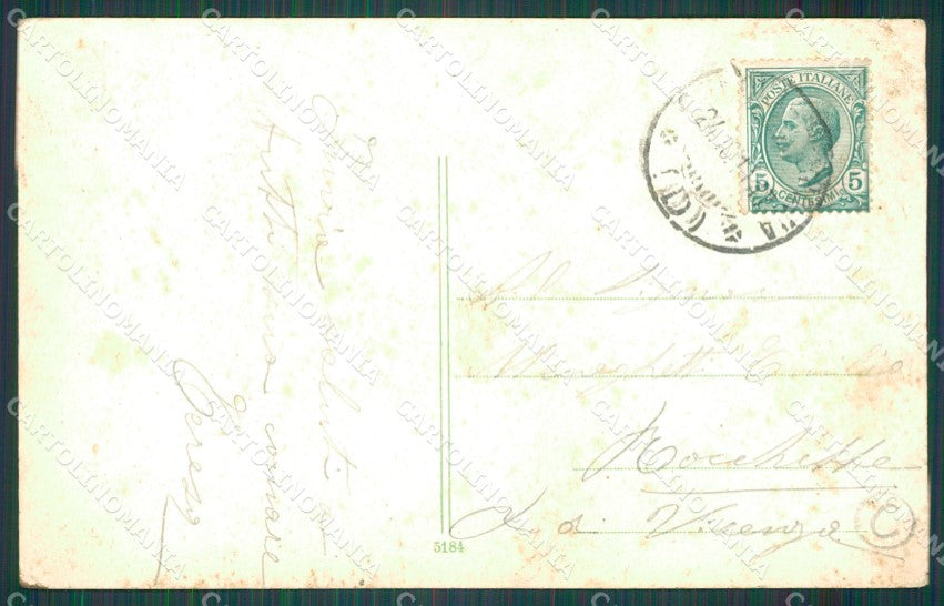 Genova Città Porto PIEGHE cartolina QZ6103 – retro
