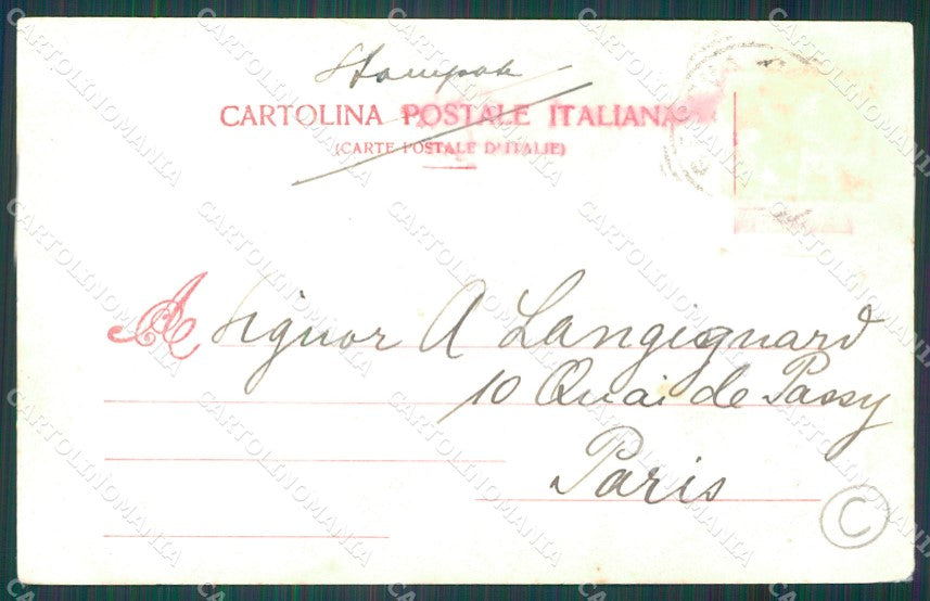 Genova Città Porto cartolina QZ6108 – retro