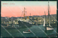 Genova Città Porto PIEGA cartolina QZ6114 – fronte