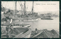 Genova Città Porto Scarico Carbone cartolina QZ6127 – fronte