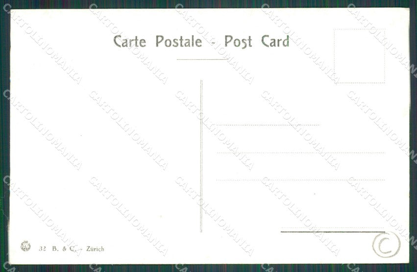 Genova Città Funicolare Righi ANGOLINO SCOLLATO cartolina QZ6135 – retro