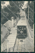 Genova Città Funicolare Elettrica Castellaccio cartolina QZ6144 – fronte