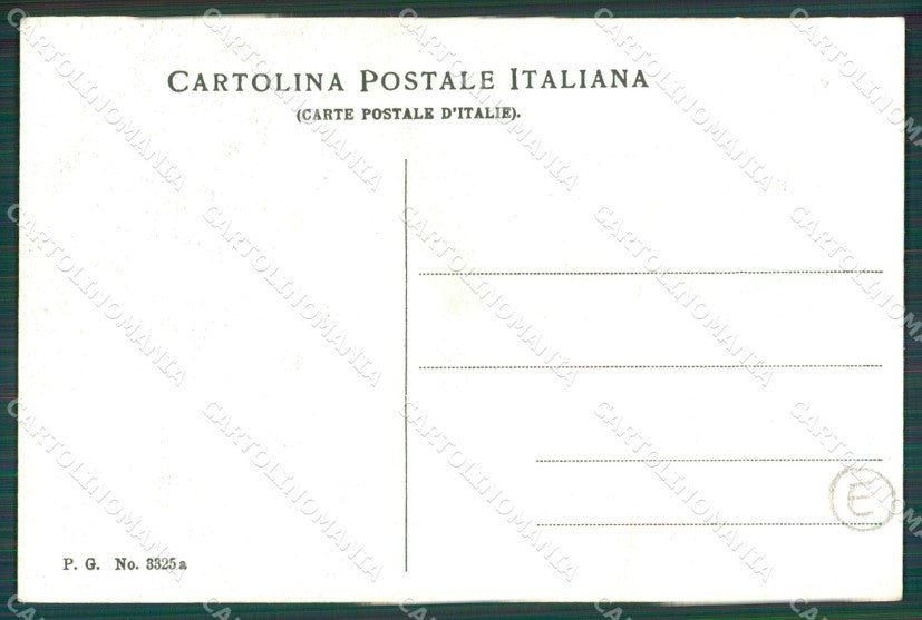 Genova Città Funicolare Elettrica Castellaccio cartolina QZ6144 – retro