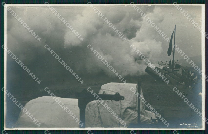 Genova Città Militari Artiglieria Sciutto NPG Foto cartolina QZ6154 – fronte