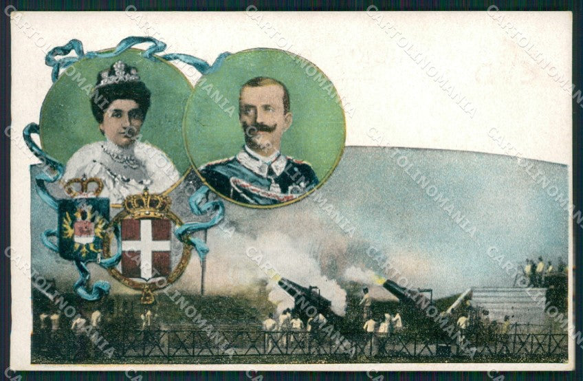 Genova Città Militari Savoia cartolina QZ6166 – fronte