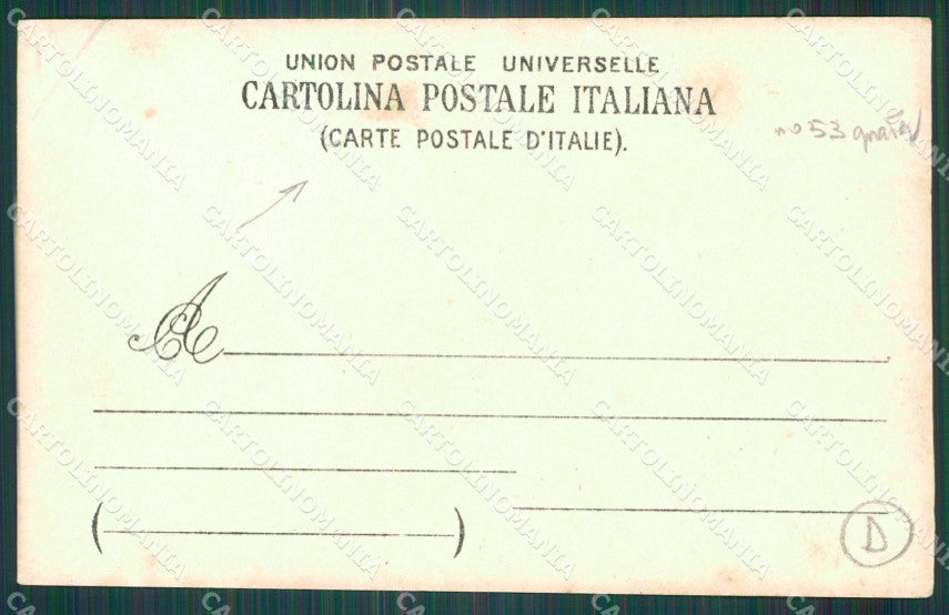 Genova Città Militari Artiglieria Foto cartolina QZ6177 – retro