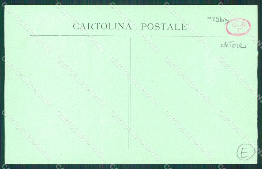 Genova Città Militari Reggimento Artiglieria 1906 cartolina QZ6181 – retro