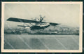Genova Città Idrovolante Dornier Wal PIEGATA cartolina QZ6188 – fronte