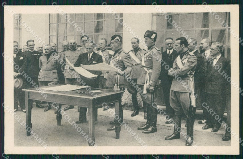 Genova Città Milizia Portuaria Fascismo cartolina QZ6190 – fronte