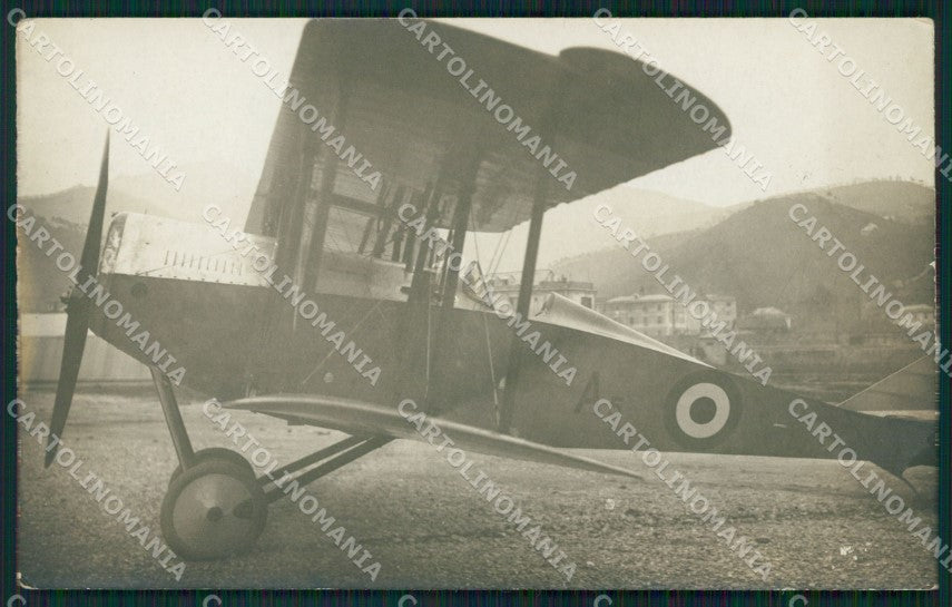 Genova Città Stazione Borzoli Aviazione Foto cartolina QZ6195 – fronte