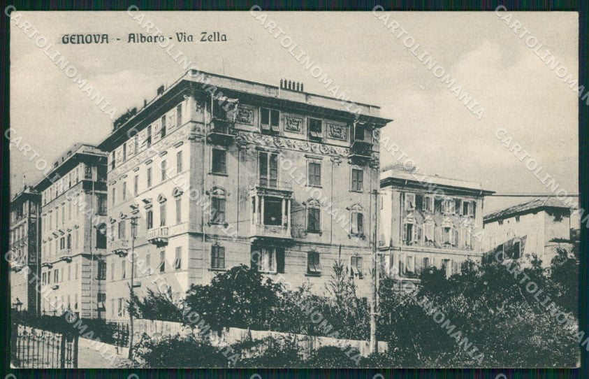 Genova Albaro cartolina QZ6204 – fronte