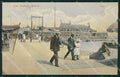 Genova Albaro Lido di PIEGHINA ABRASA cartolina QZ6214 – fronte