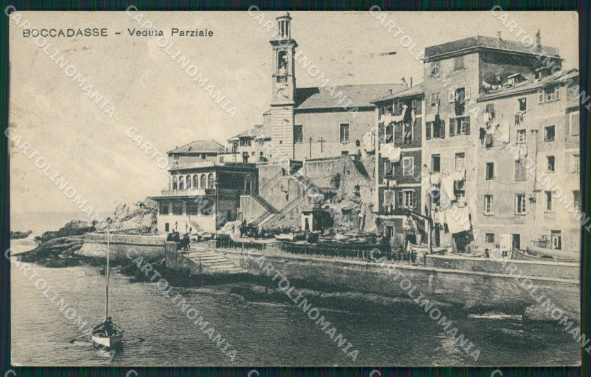 Genova Boccadasse cartolina QZ6217 – fronte