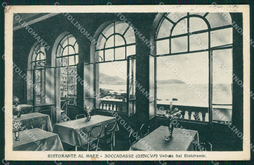 Genova Boccadasse cartolina QZ6219 – fronte