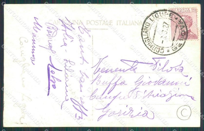 Genova Cornigliano Ligure Colonia Foto cartolina QZ6229 – retro