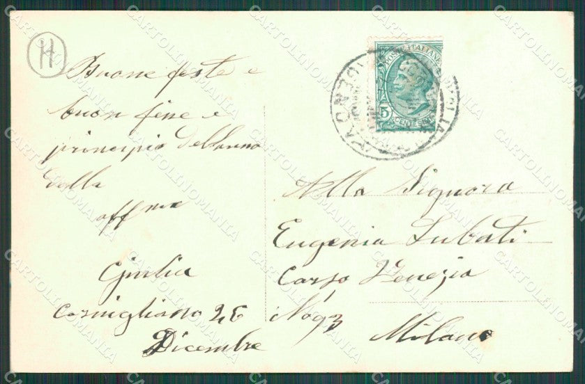 Genova Cornigliano Ligure Saluti da Foto cartolina QZ6246 – retro